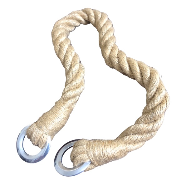 ONE SINGLE Jute Thick Rope Curtain Tieback, Nautical Hemp Tieback - Picture 6 of 11